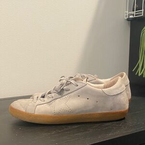 Golden Goose RARE Gray Suede Sneakers with Gum Sole